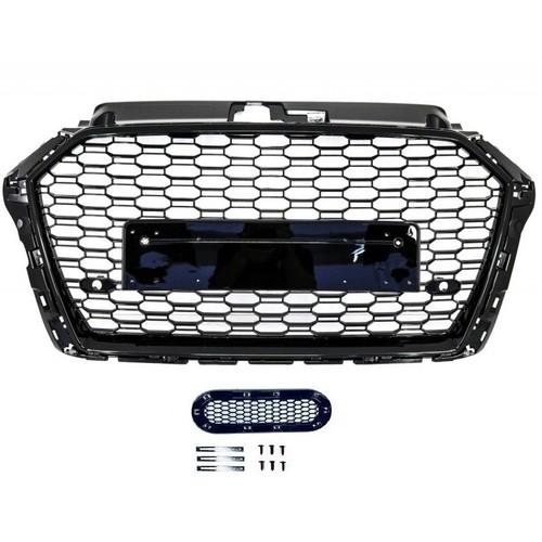 Calandre noir brillant look